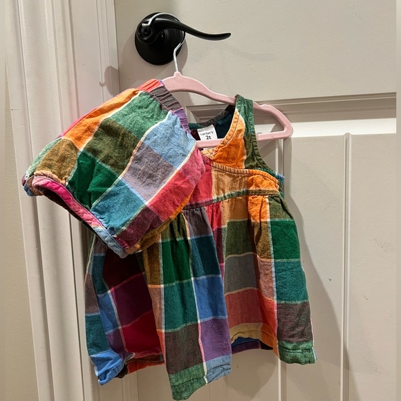 Carters 2T Toddler Girl Multi-Colored Two-piece Set - Picture 2 of 2